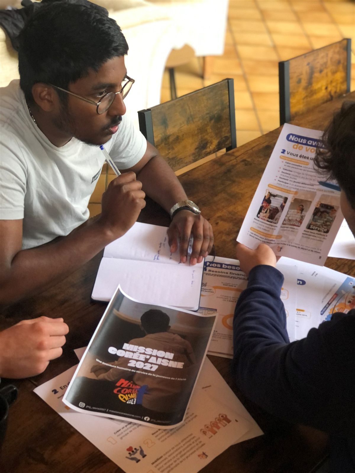 Réunion d'équipe Mission Corée'Aisne 2027